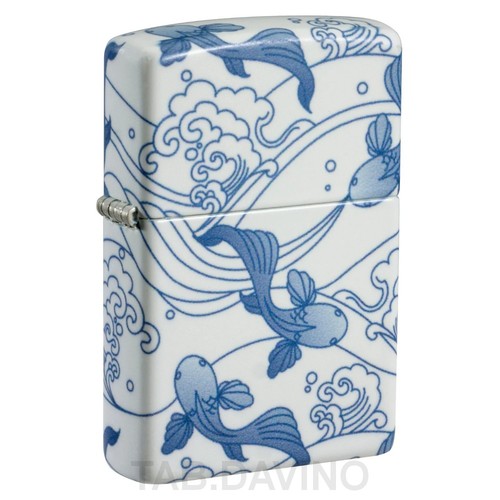 Zippo briquet fish design - zippo,
