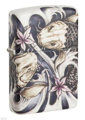Zippo koi fish design - fish,